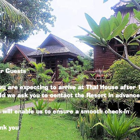 Thai House Beach Resort Koh Lanta Exterior foto